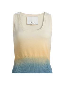 3.1 Phillip Lim Women's Ombré Knit Scoop Tank