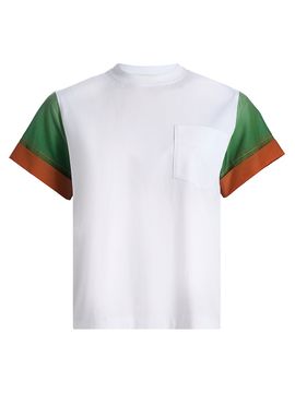3.1 Phillip Lim Women's Ombré Voile Combo T-Shirt