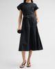 3.1 Phillip Lim Women's Pleated Cotton Poplin Midi Dress - 2