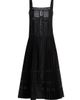 3.1 Phillip Lim Women's Pleated Lace-Trimmed Midi-Dress - 8