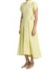 3.1 Phillip Lim Women's Puff Sleeve Side-Tie Cotton Poplin Midi-Dress - 4