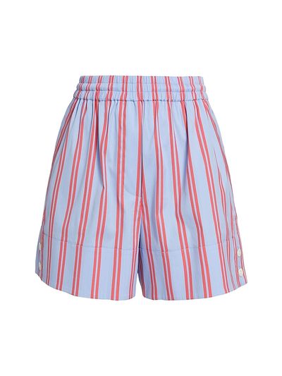 3.1 Phillip Lim Women's Stripe Cotton-Blend Boxer Shorts