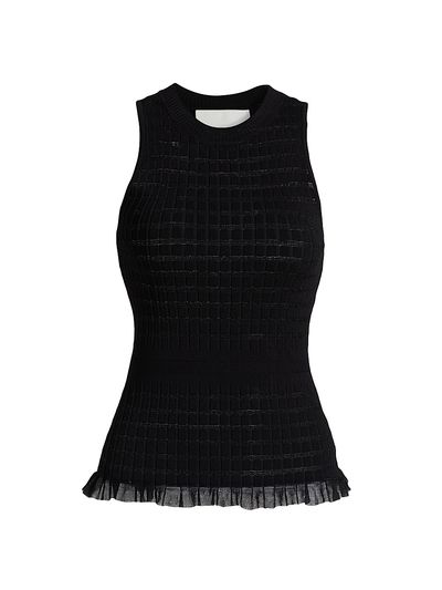 3.1 Phillip Lim Women's Textured Knit Tank Top