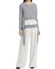 3.1 Phillip Lim Women's Tie-Back Chiffon Crewneck Sweatshirt - 2