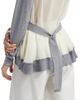 3.1 Phillip Lim Women's Tie-Back Chiffon Crewneck Sweatshirt - 6