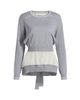 3.1 Phillip Lim Women's Tie-Back Chiffon Crewneck Sweatshirt - 8