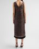 3.1 Phillip Lim Women's Tiger-Print Embellished Midi Dress - 3