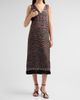 3.1 Phillip Lim Women's Tiger-Print Embellished Midi Dress - 4