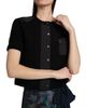 3.1 Phillip Lim Women's Wool Short Sleeve Cardigan - 6