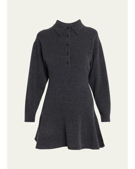 3.1 Phillip Lim Wool-Blend Polo Mini Dress
