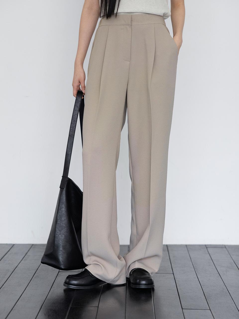3.3 FIELDTRIP DAILY BACK-BANDING SLACKS (3COLOR)