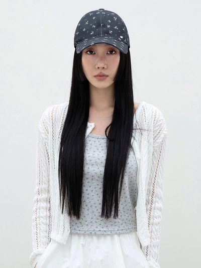 3.3 FIELDTRIP FLOWER 3.3 PENDANT BALL CAP (2COLOR)