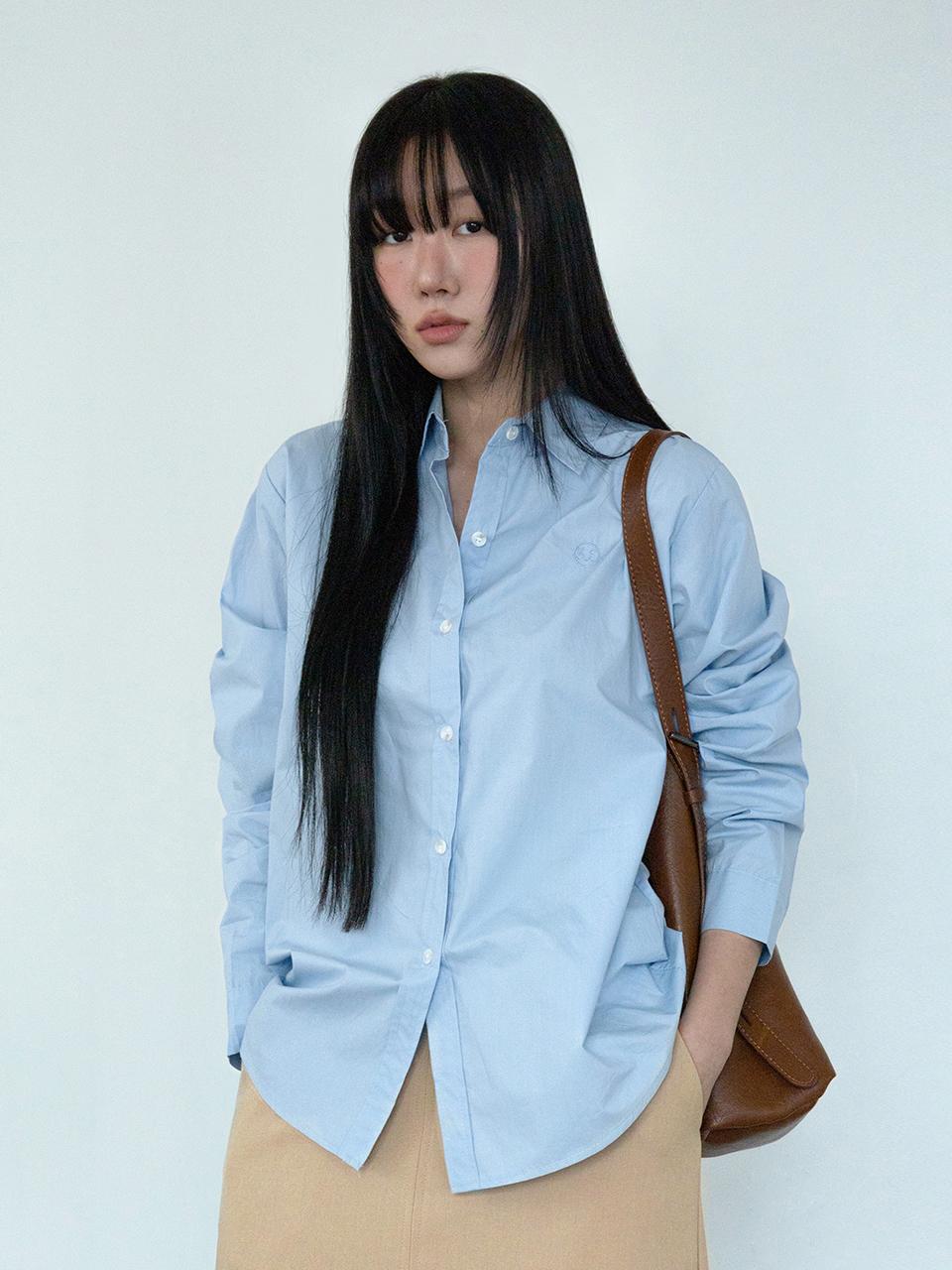 3.3 FIELDTRIP NATURAL COTTON COLLAR SHIRT [2COLOR]