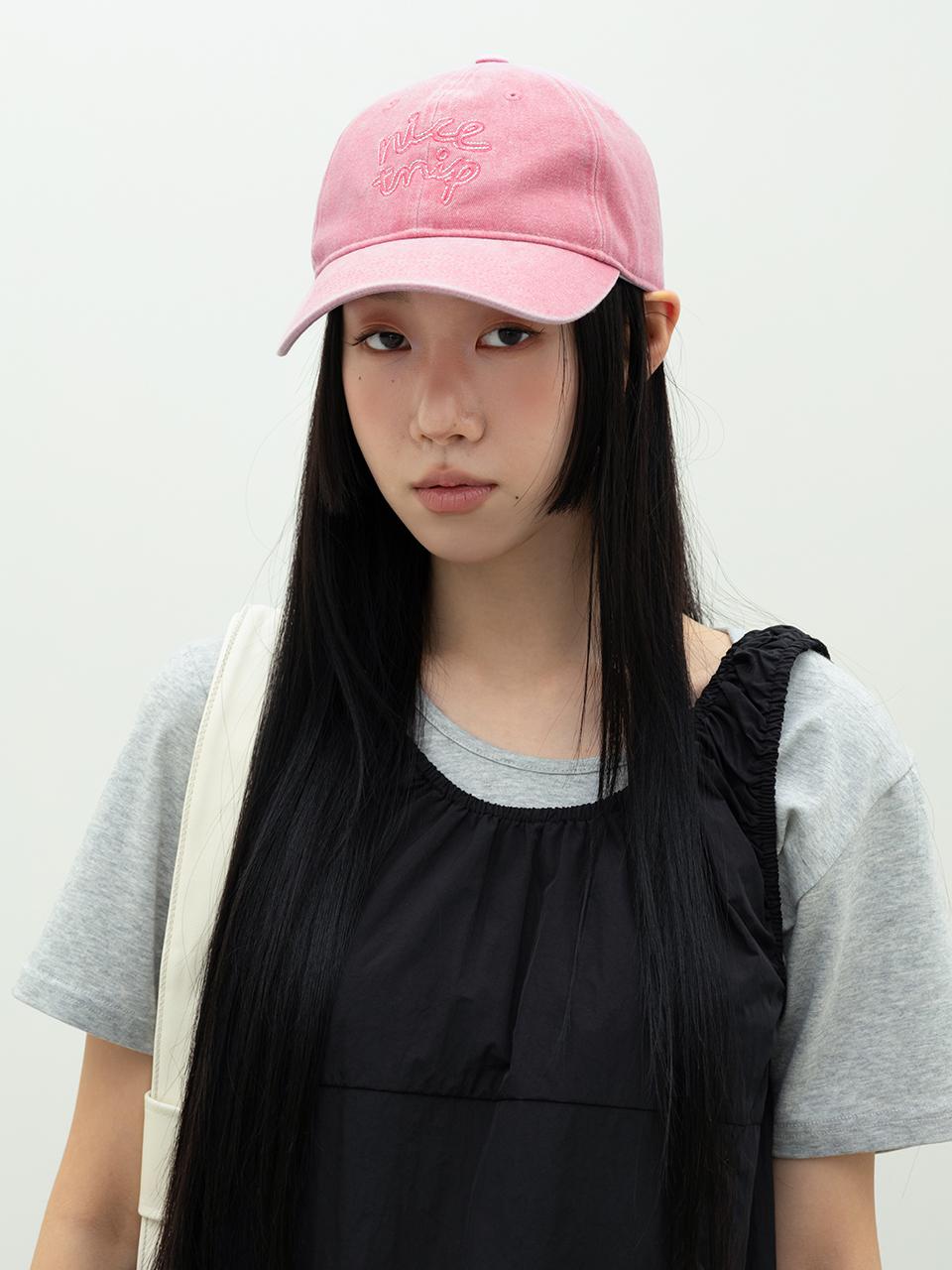 3.3 FIELDTRIP NICE TRIP CHAIN STITCH BALL CAP [3COLOR]