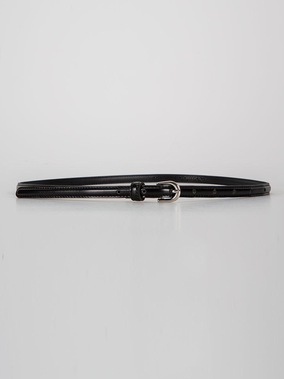 38comeoncommon 10mm Volume Eco Leather Belt (Silver)