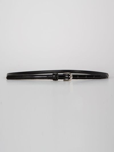 38comeoncommon 10mm Volume Eco Leather Belt (Silver)