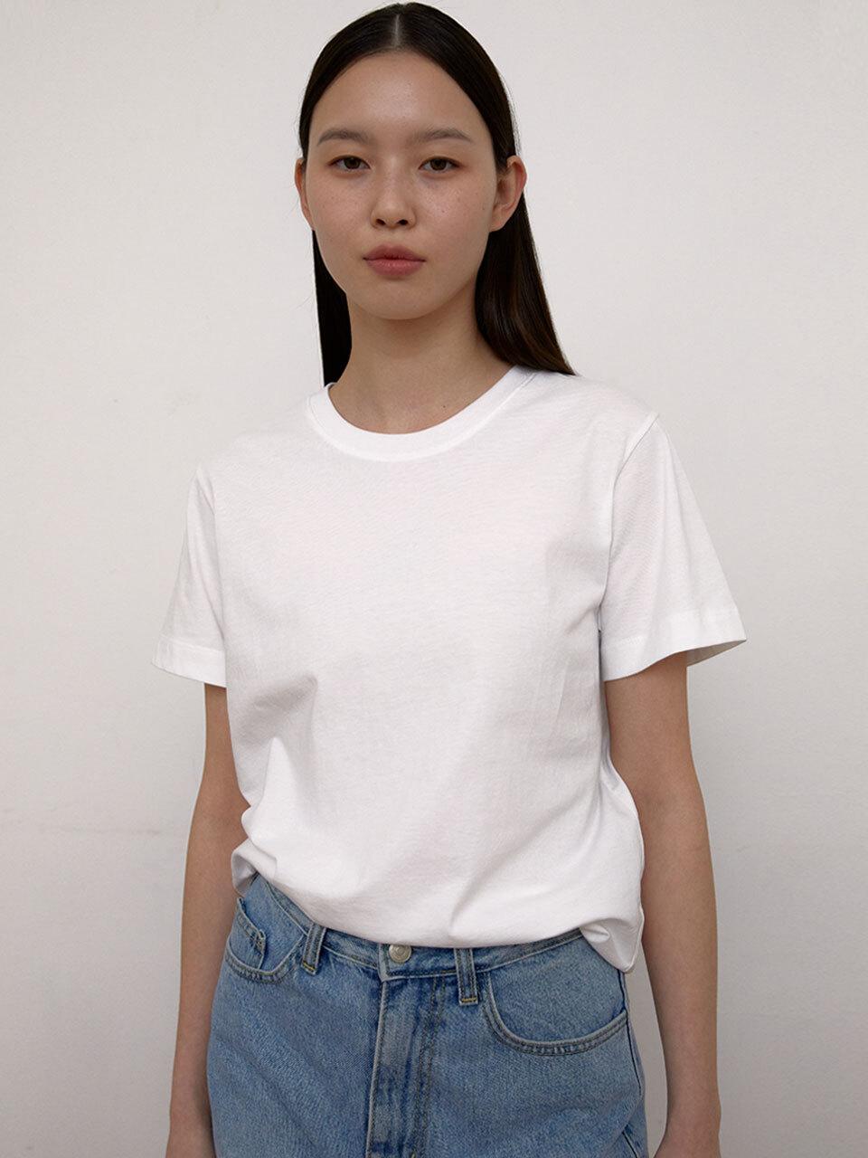 38comeoncommon Regular cotton T-Shirts (White)
