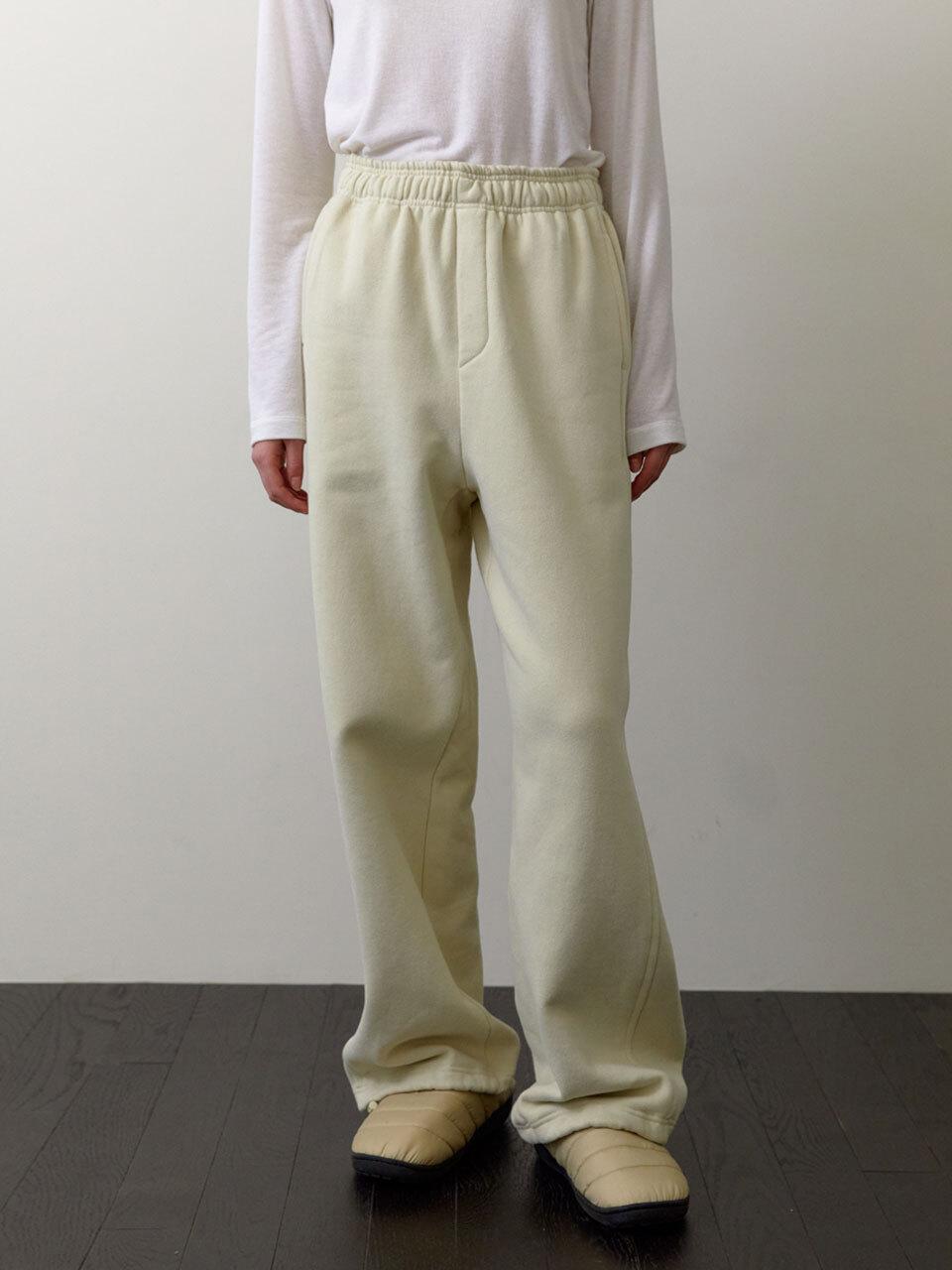 38comeoncommon String Sweats pants (Buttery Yellow)