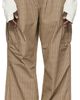 424 424 Beige Camo Stripe Cargo Pants - 1