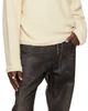424 424 Beige Dropped Shoulder Hoodie - 4