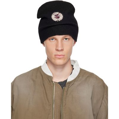424 424 Black Thermal Beanie