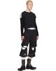 424 424 Black Thermal Capped Sleeve T-shirt - 4