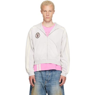 424 424 Gray Academy Hoodie