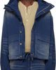 424 424 Navy Cropped Parka - 1