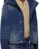 424 424 Navy Cropped Parka - 2
