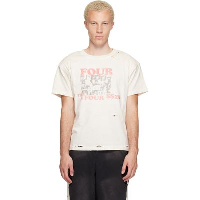 424 424 Off-White Collage Rolling Stones T-shirt