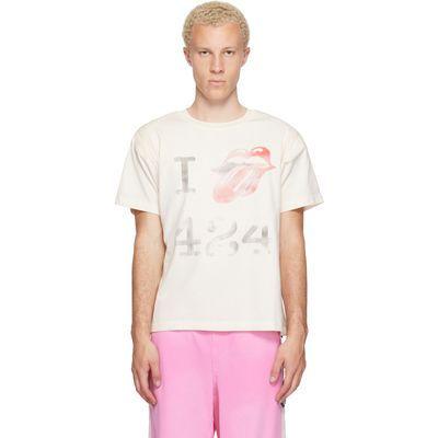 424 424 Off-White 'I Love 424' Tongue T-shirt