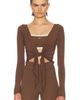 437 437 The Ballet Wrap Top - 1