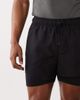 4505 4505 2-in-1 quick dry woven running shorts with zip pockets in black - 4
