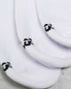 4505 4505 3-pack antibacterial athletic socks in white - 2