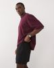 4505 4505 5" running shorts with elastic waist band and phone pocket in black - 3