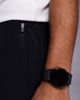 4505 4505 8" wide leg training shorts with zip phone pocket in black - 4