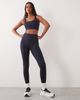 4505 4505 active medium support cross back sports bra with removable padding in navy - 3