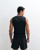 4505 4505 active quick dry muscle fit compression base layer tank in black - 2