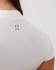 4505 4505 active quick dry slim fit t-shirt with mock neck in white - 3