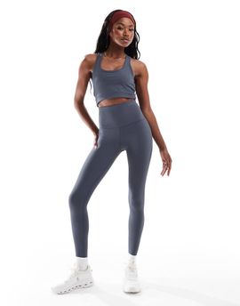 4505 4505 active rib knit high waist gym leggings in navy