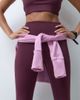 4505 4505 active sculpting high waist gym leggings in wine-PURPLE - 3