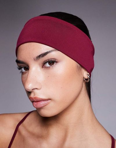 4505 4505 active training headband in cherry red