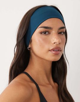 4505 4505 Active training headband in teal blue