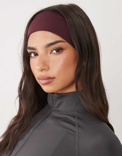 4505 4505 Active training headband in wine-Purple