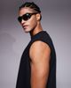 4505 4505 cotton cropped lifting tank with quick dry finish in black - 4