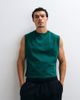 4505 4505 cotton cropped lifting tank with quick dry finish in court green - 1