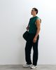 4505 4505 cotton cropped lifting tank with quick dry finish in court green - 4