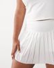 4505 4505 Curve active pleated tennis skirt with inner shorts in white - 3