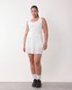 4505 4505 Curve Icon active slightly cropped tank top in white - 3