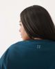 4505 4505 Curve Icon heavyweight cotton oversized t-shirt with quick dry finish in teal blue - 3
